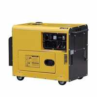 Portable Diesel Generator - Color: Yellow