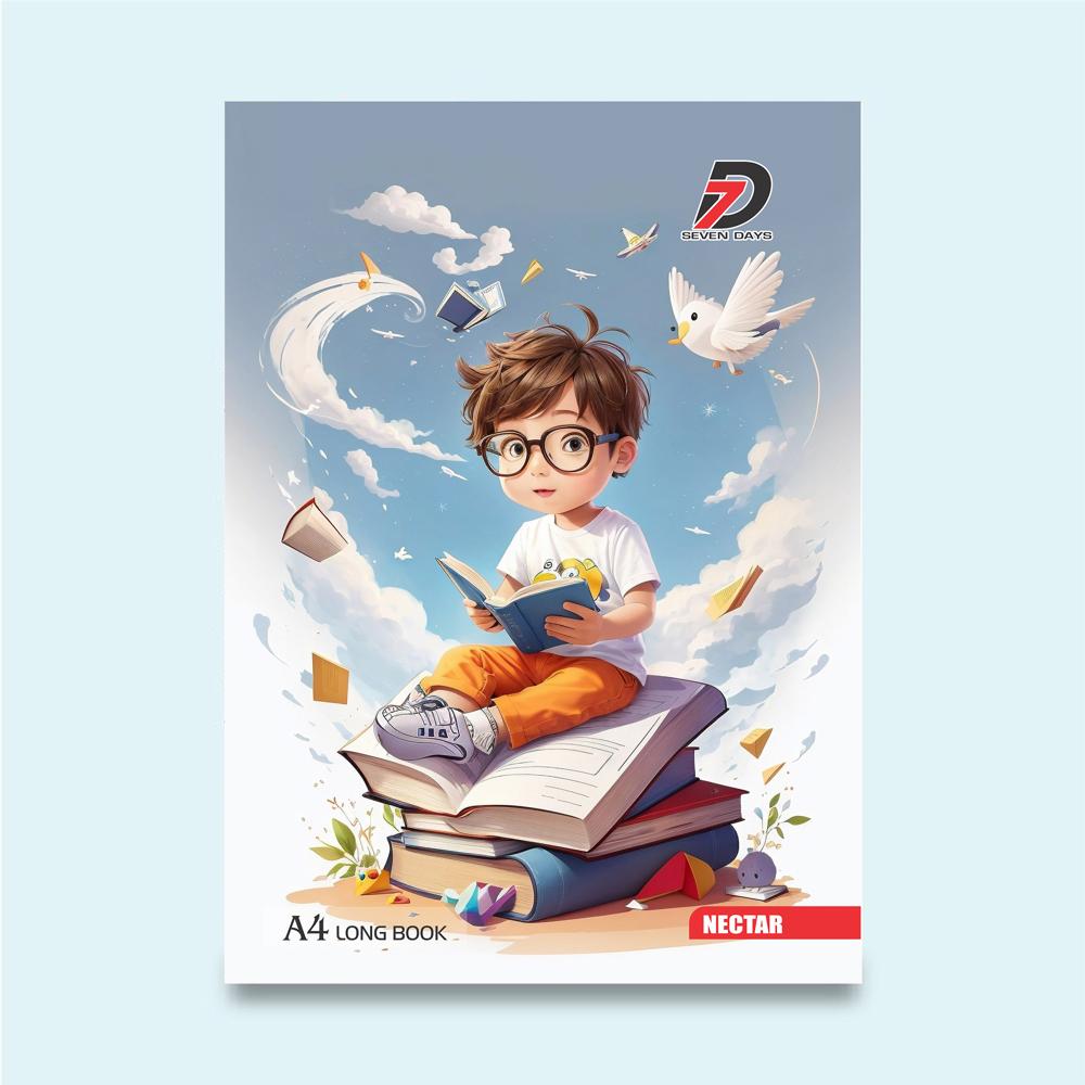 Authentic Series 240 Pages 3-in-1 Notebook - Mega-Jumbo Multi-Subject Exercise Book with English, Hindi, and Maths Ruling - Maximum Capacity Premium Combined Long-Book by CTC BOOK WORLD PVT. LTD.