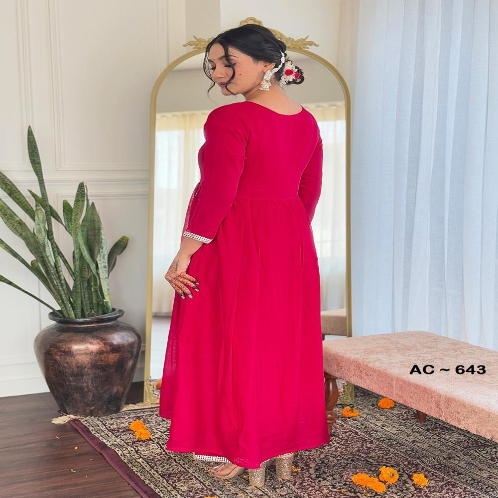 Trendy Ethnic Kurti With Elegant Design