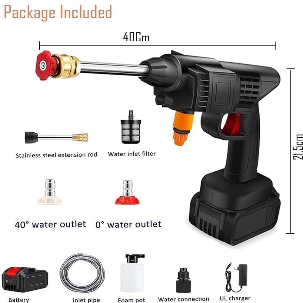 Cordless 48V Electric Car Pressure Washer Gun