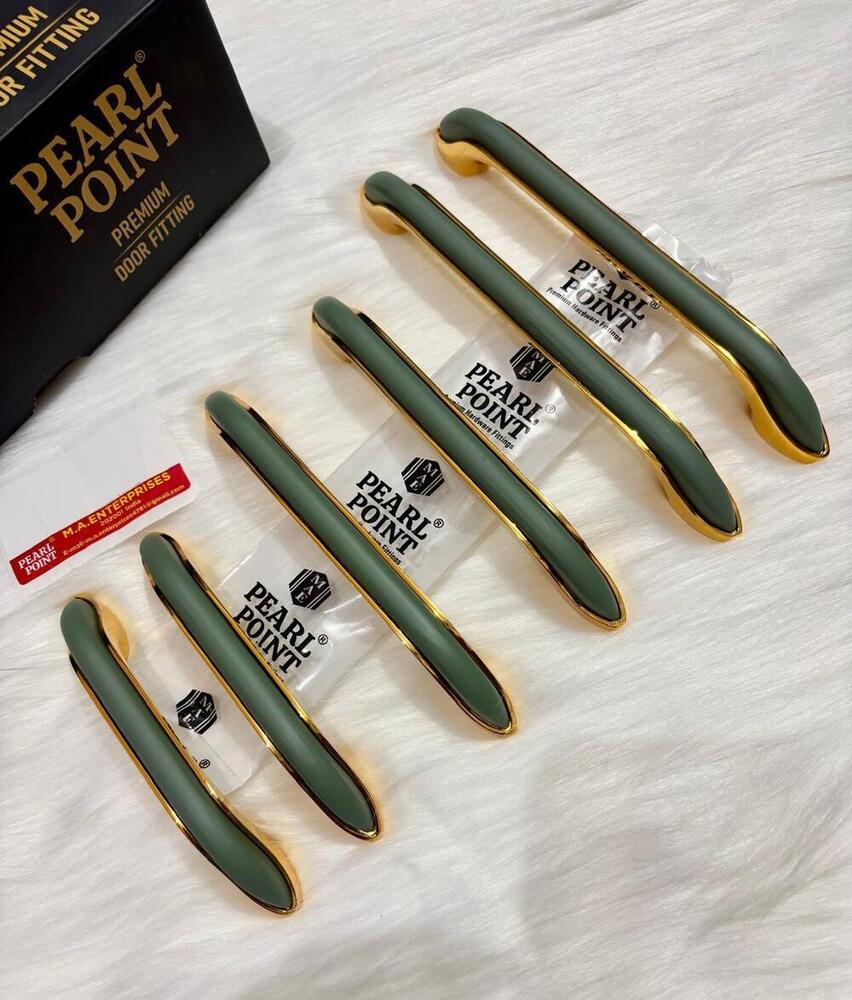 Green And Gold Finish Premium Door Handles Green And Gold Finish Premium Door Handles