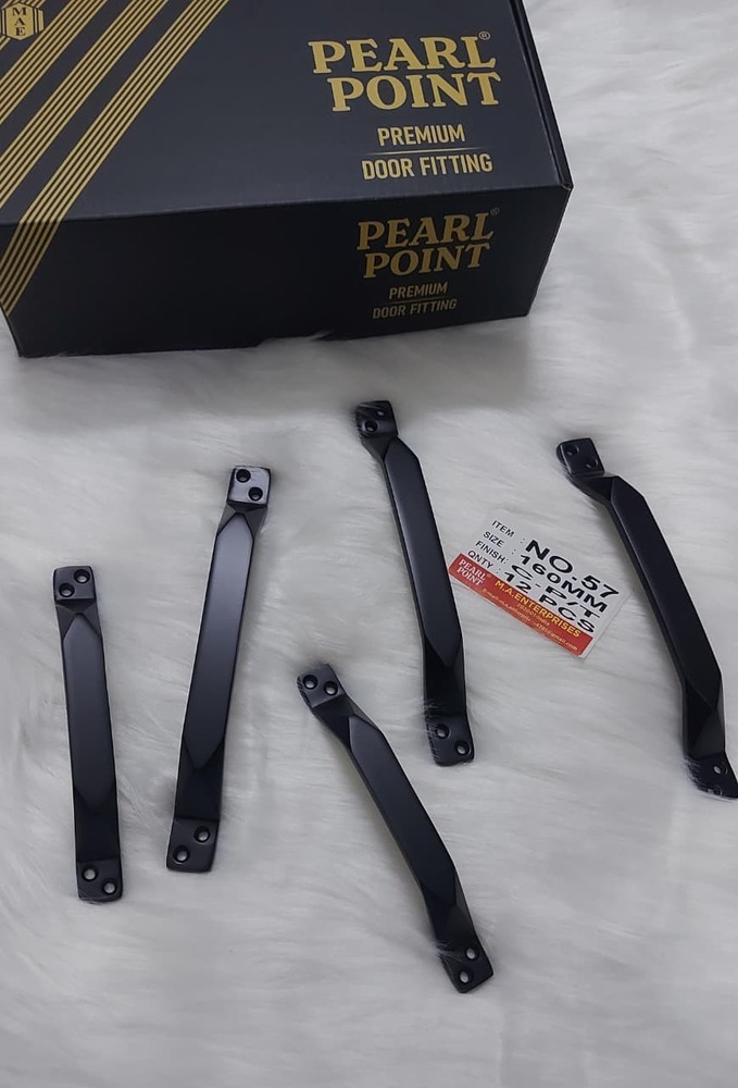 Black Premium Door Pull Handles - Coating Type: Anti-Rust Coating