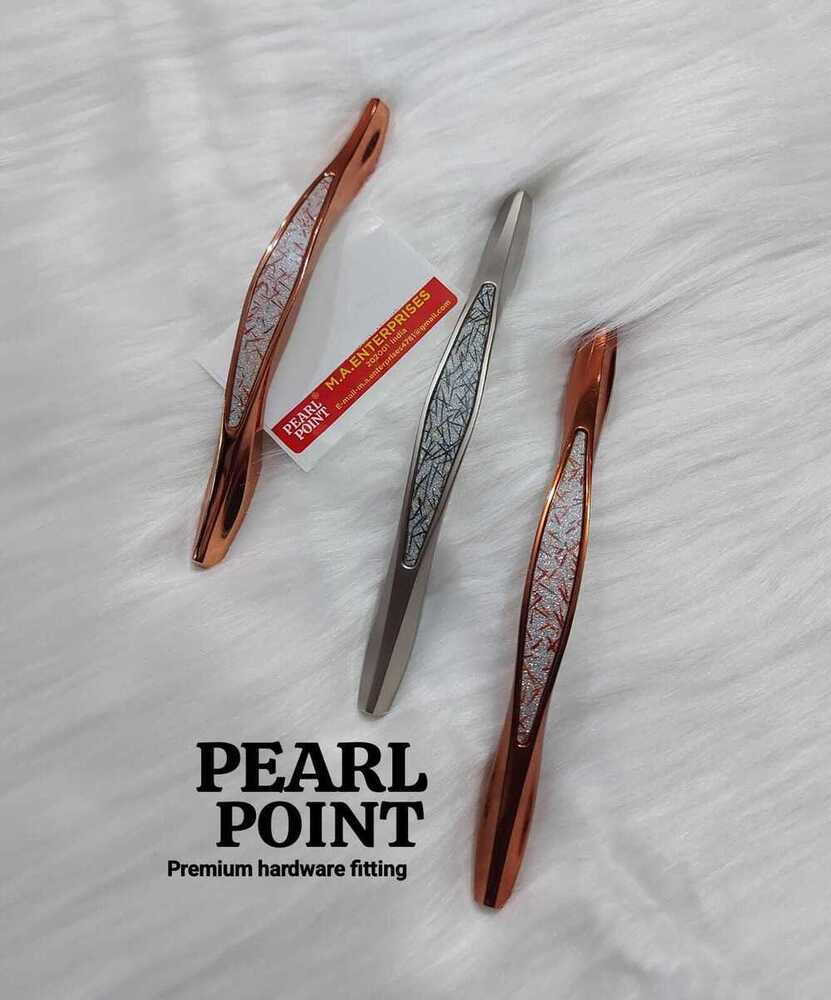 Rose Gold And Silver Finish Cabinet Handles