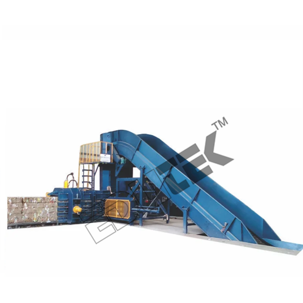 HORIZONTAL BALING MACHINE