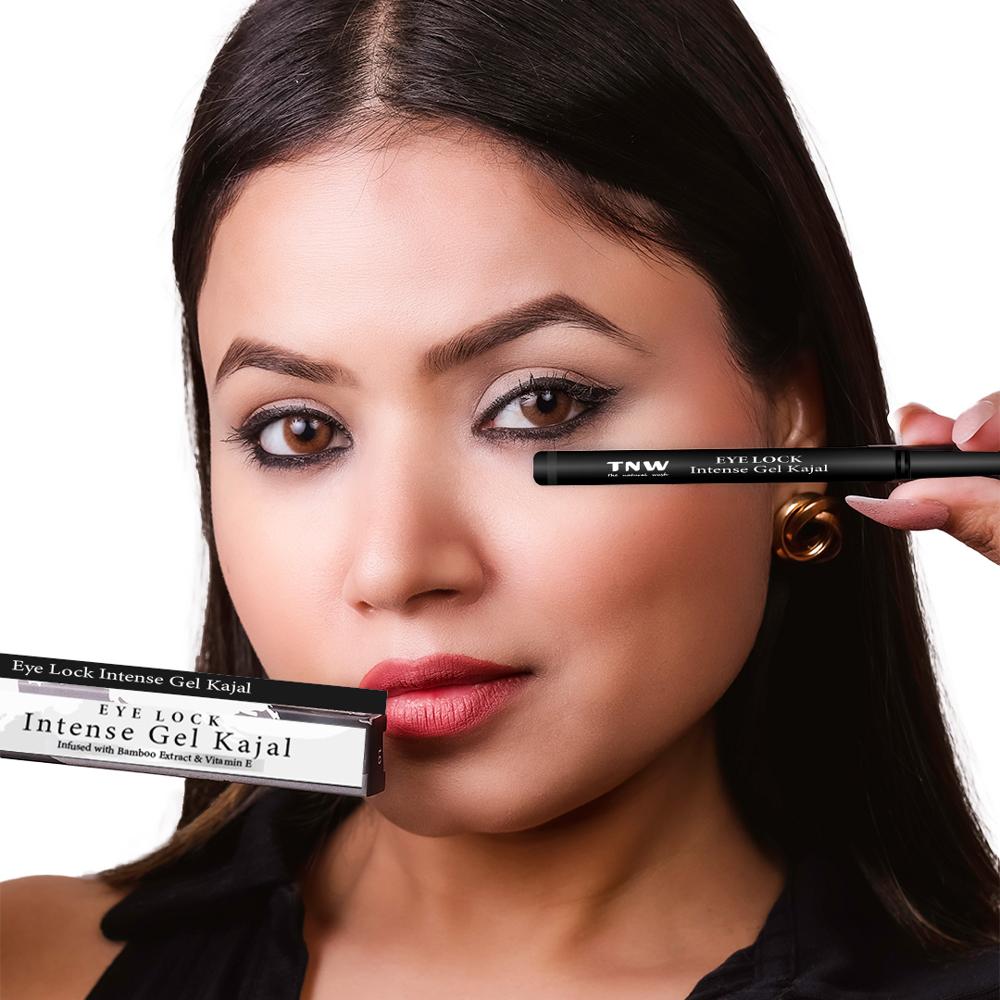 Eye Lock Intense Gel Kajal | Long-Lasting, Waterproof & Smudge-Proof