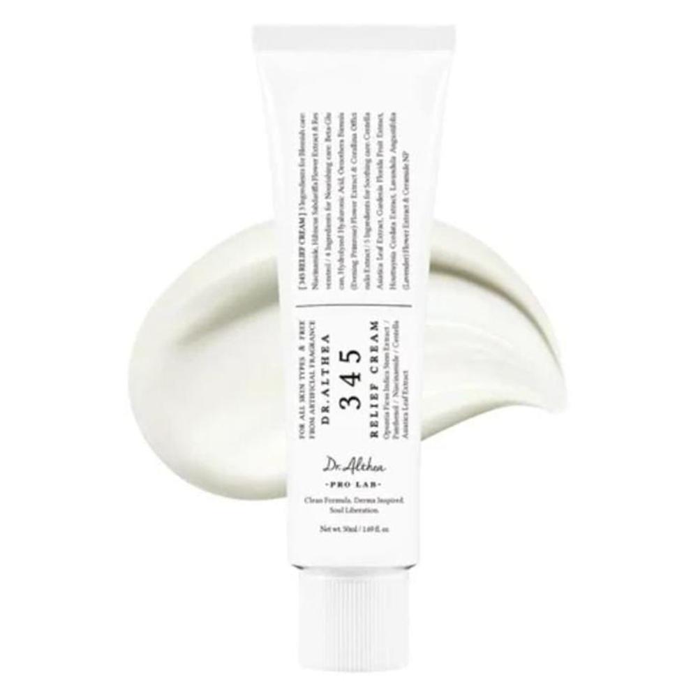 345 Relief Cream Daily Skin Care Face Moisturizer Cream Korean Daily Face Moisturizer Blemish Relief