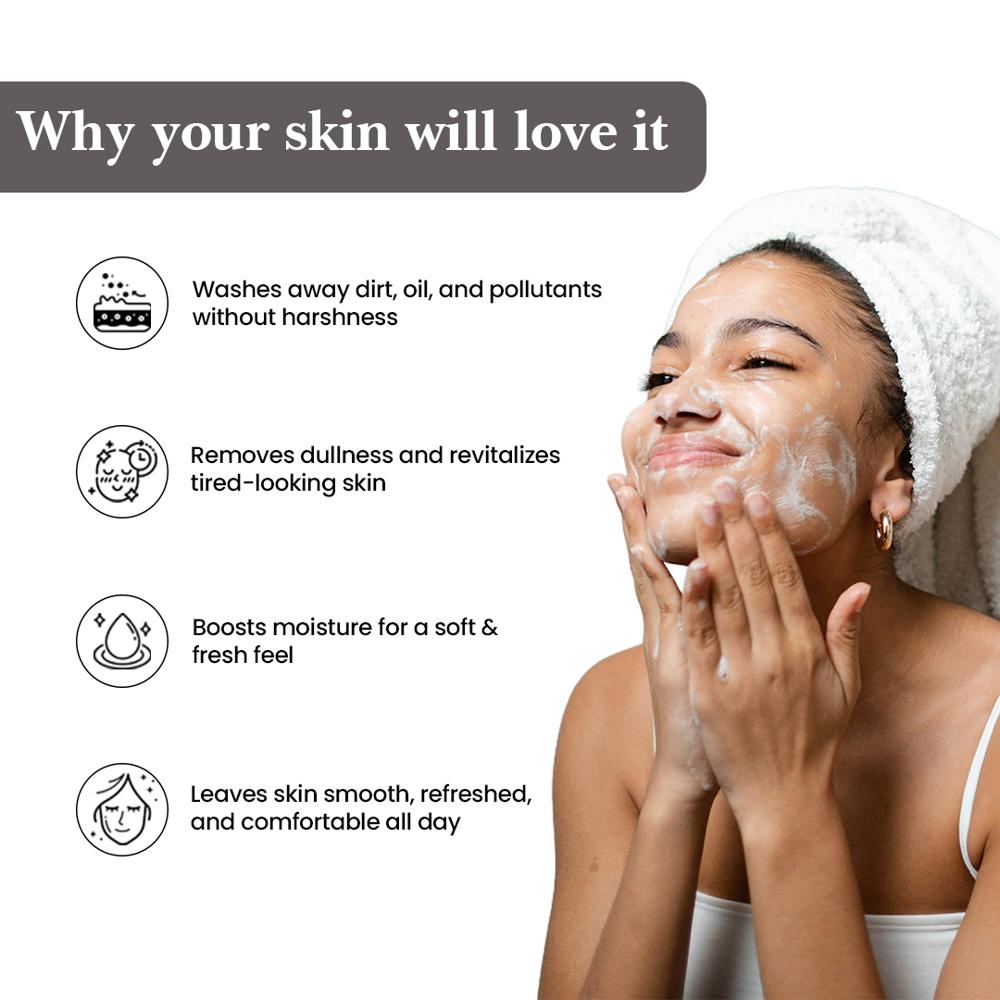 Hydra Glow Facewash | Hydrating, Brightening & Soothing