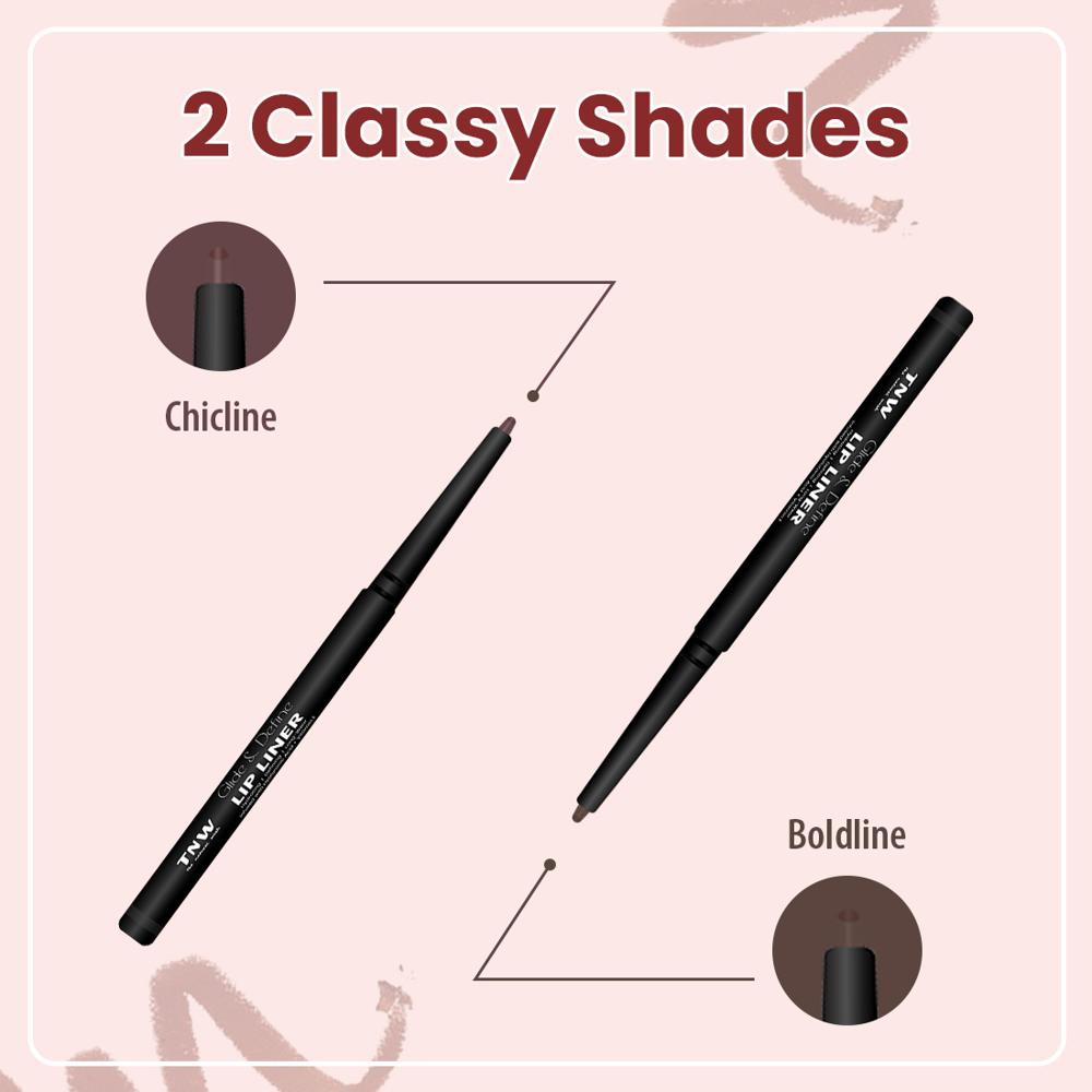 Glide & Shine Lip Liner Defining | Long-Lasting | Hydrating