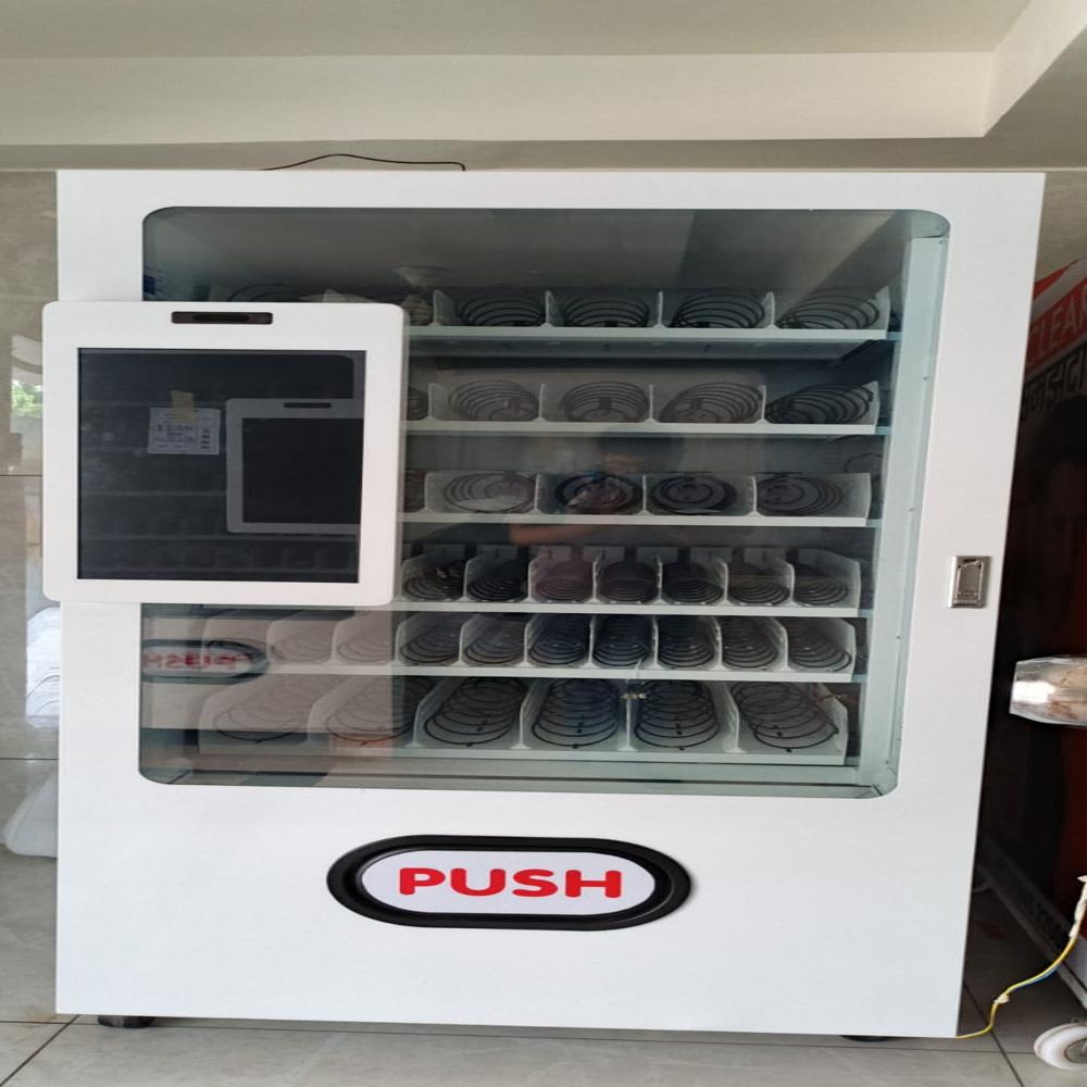 Automatic Snacks Beverages Vending Machine - Capacity: 400 Pcs/hr