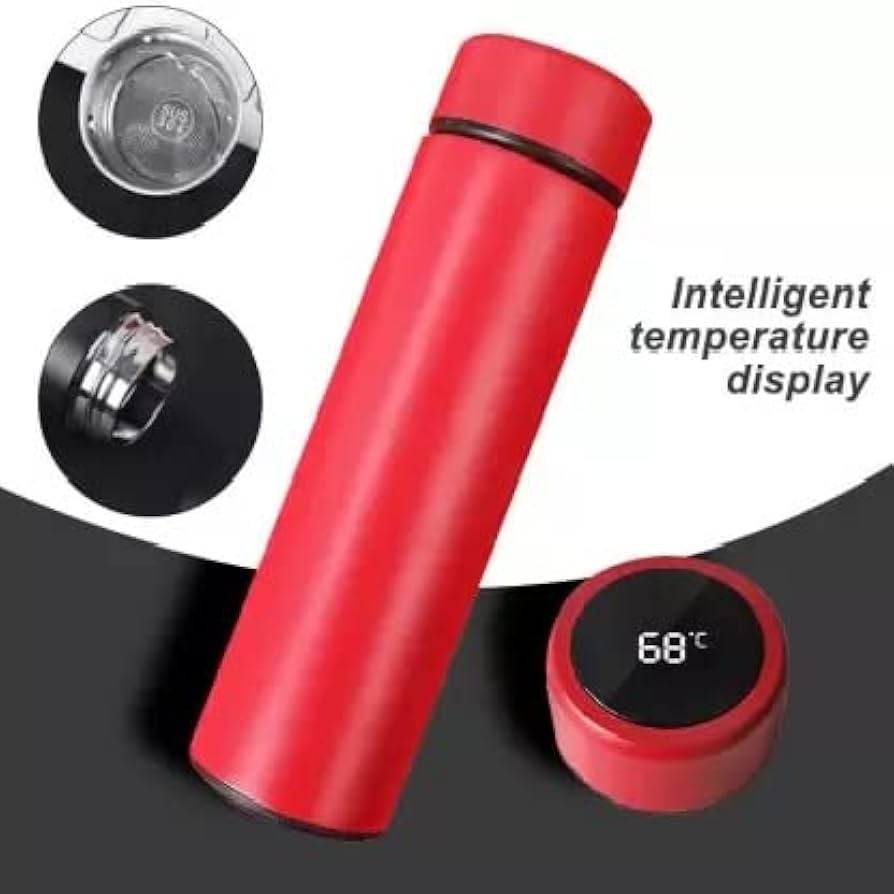 Luxury 4-in-1 Diary, Pen, Temperature Bottle & Keychain Combo (SS-10402)