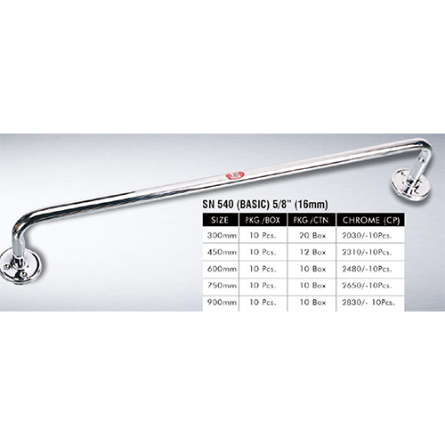 SN 540 Towel Rod Chrome
