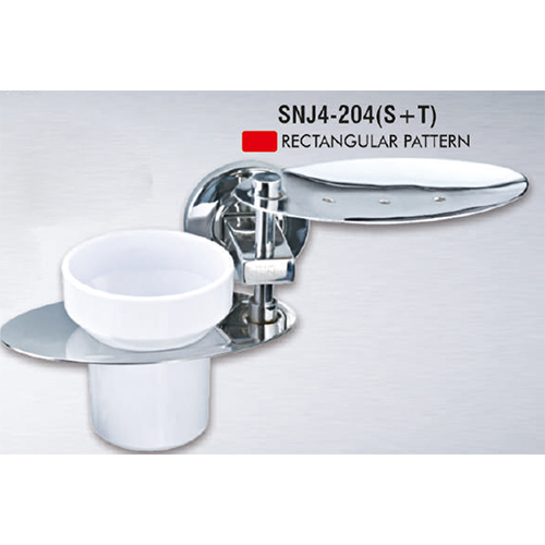 SNJ4-204 Soap Dish With Tumbler Holder