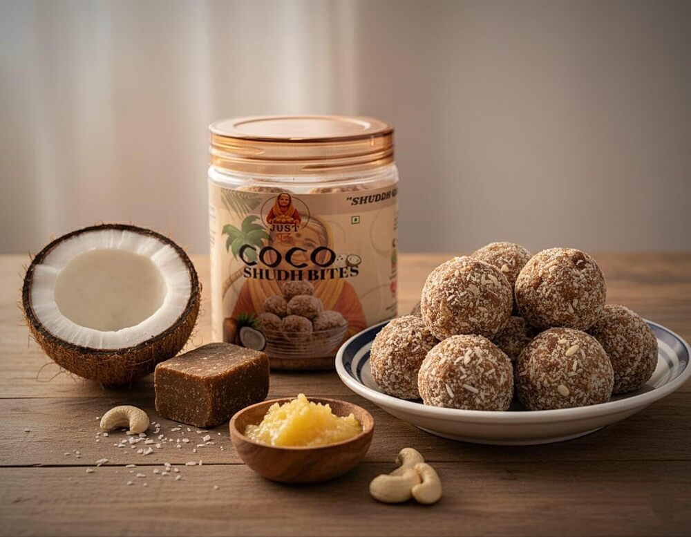 Premium Coconut Dry Fruit Ladoo