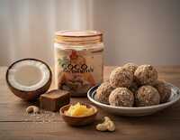 Premium Coconut Dry Fruit Ladoo - Carbohydrate: 68g Per 100g Grams (g)
