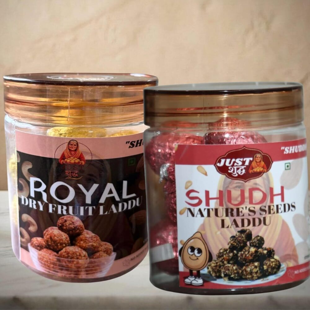 Dry Fruit Laddu and Shudh Nature Seeds Laddu Combo