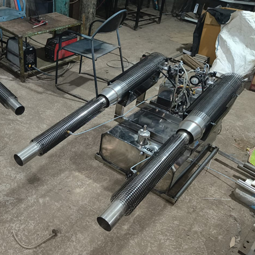 Stainless Steel Vehicle Mounted Fogging Machine Double Boom