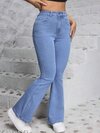 Women Denim Jeans - Color: Blue