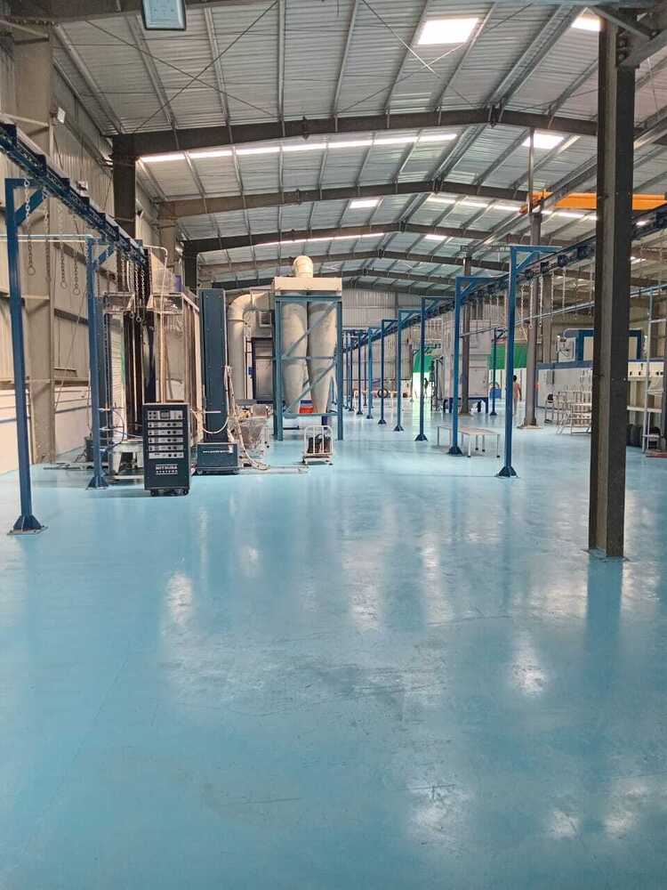 Converised Powder Coating Booth with Multi Cyclone