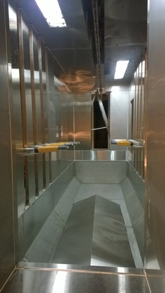 Industrial Powder Coating Booth
