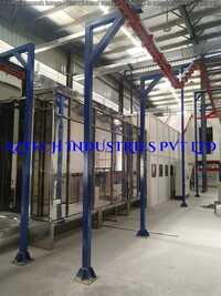 Ss Powder Coating Booth - Material: Stainless Steel