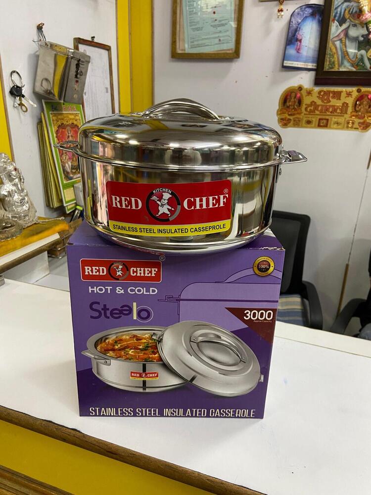 3000ml Stainless Steel Casserole