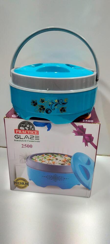 2500ml Practice Plastic Casserole With Handle
