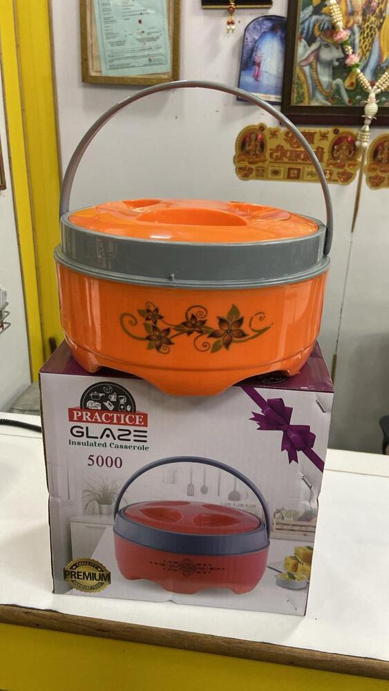 5000ml Practice Plastic Casserole With Handle