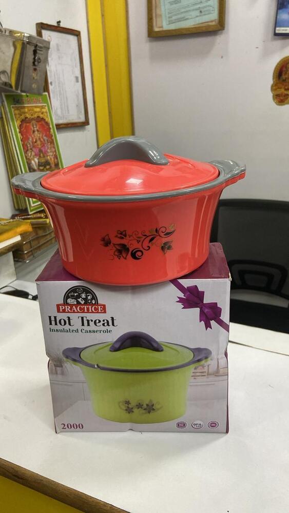 Hot Treat Practice Plastic Casserole