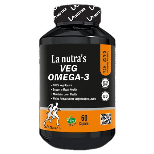 La Nutras Veg Omega Capsules - Life Span: 1 Year