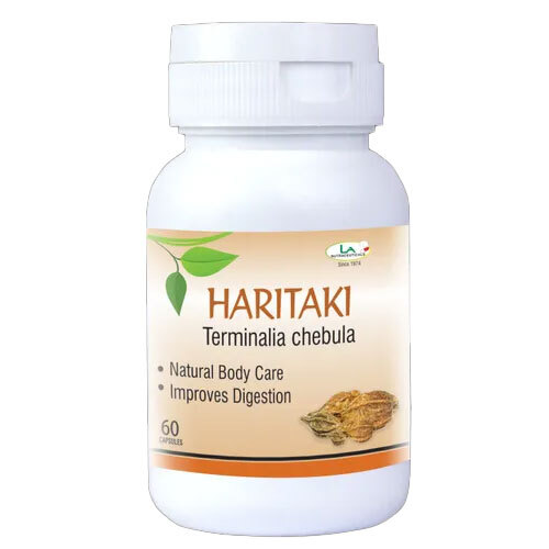 Haritaki Capsule ( For Natural Body Care) - Packaging Type: Bottle