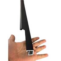 22 Mm Aluminium Shutter Handle - 6063 Grade Aluminium, 22 Mm, Silver | Matte Anodized, Ergonomic Grip, Corrosion Resistant
