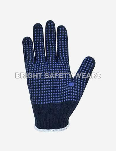 Industrial Single Dotted Cotton Gloves