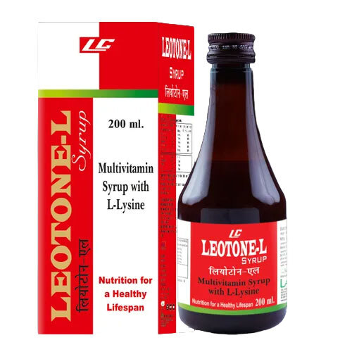 Leotone - L Multivitamin Syrup With L- Lysine - Brand Name: Leotone-L