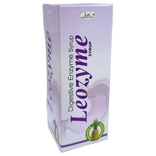 Leozyme Digestive Enzyme Syrup - Ingredients: Fungal Diastase (1:2000) 50Mg