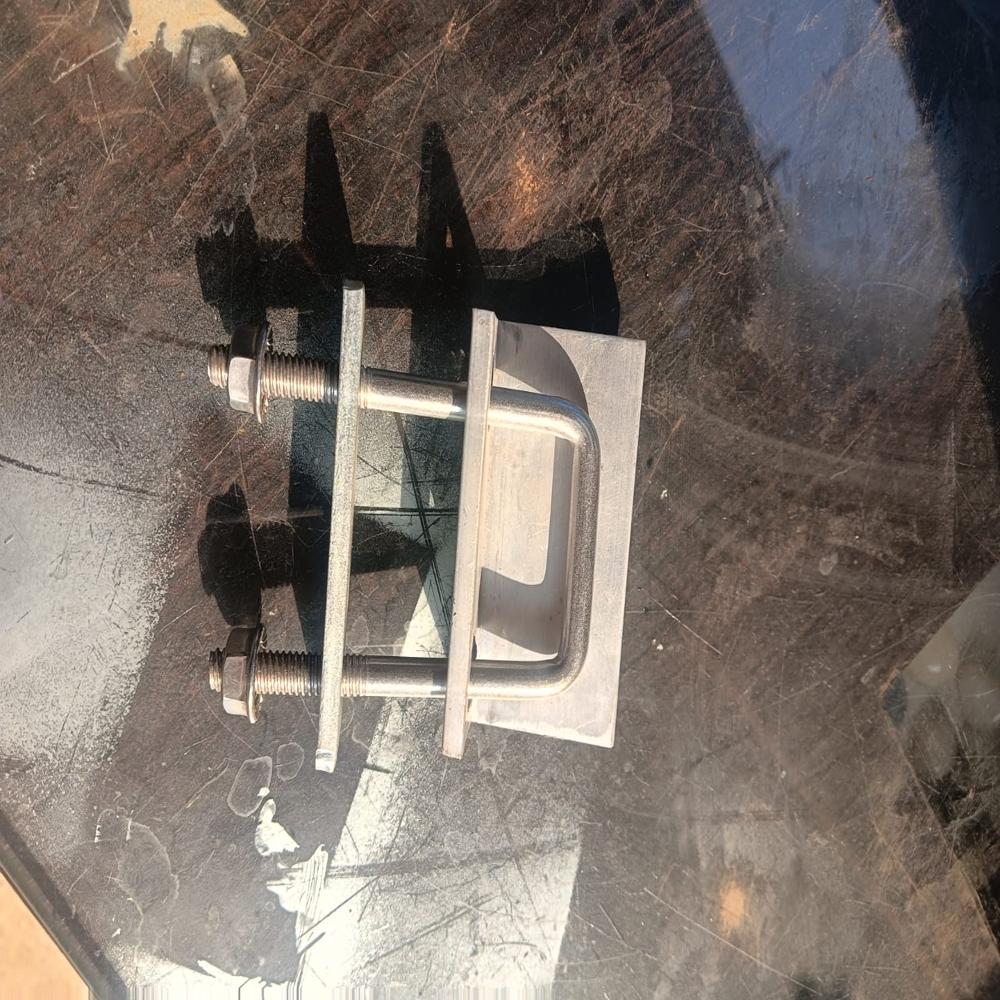 Double hole End Clamp Set