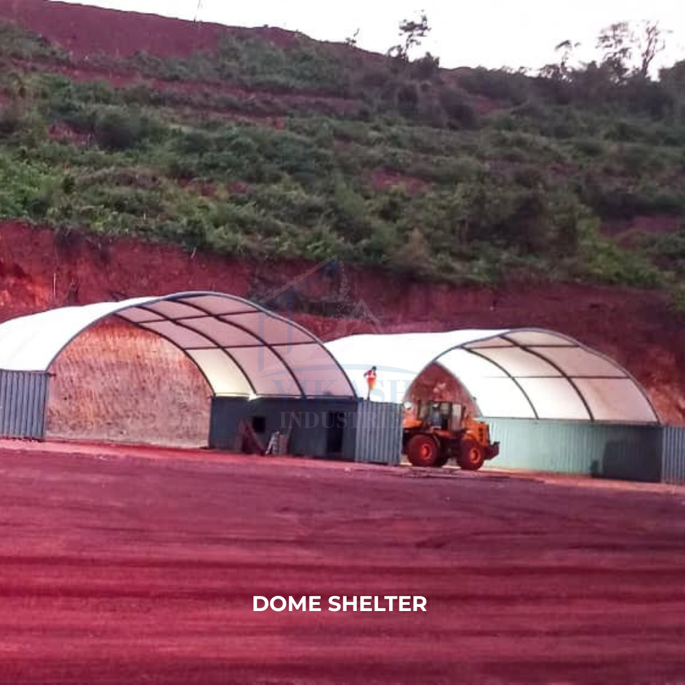 Dome Shelters - Color: Grey