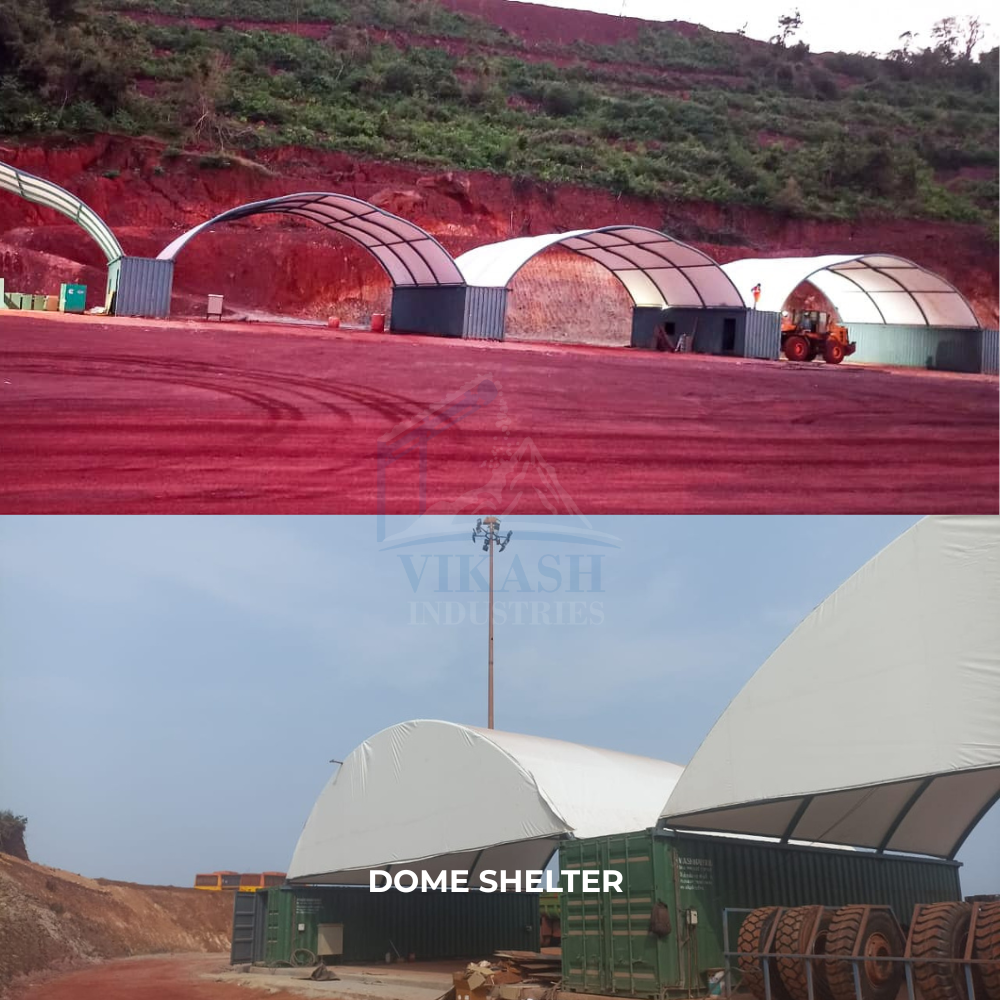 Dome Shelters - Color: Grey