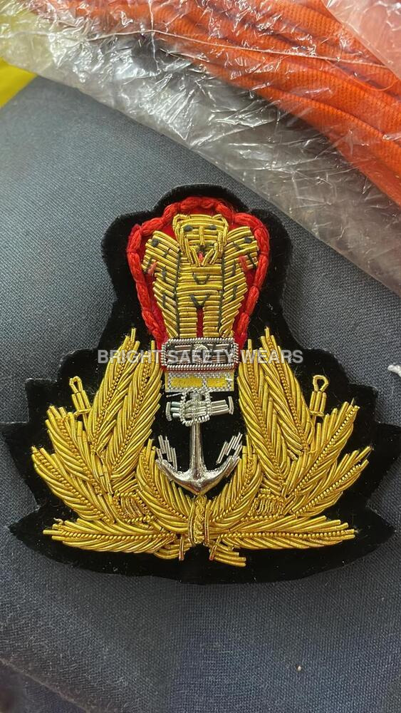 Indian Navy Officer Turban Badge