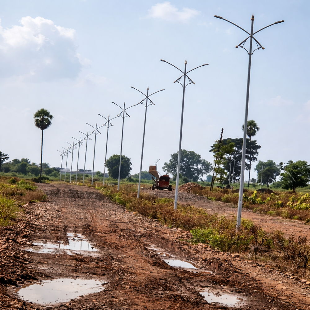 020 Decorative Garden Pole