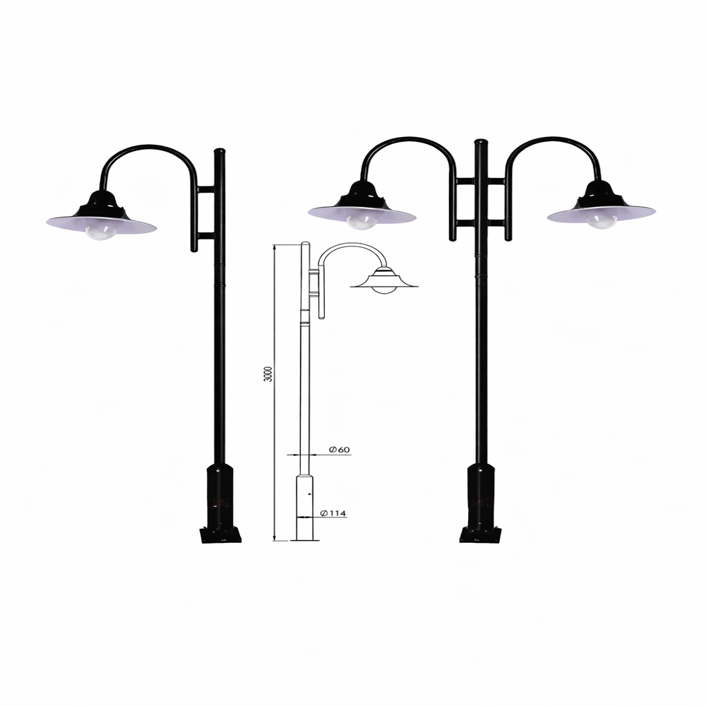 131 Decorative Garden Pole