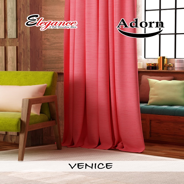 Polyester Curtain Fabric - Color: Multi