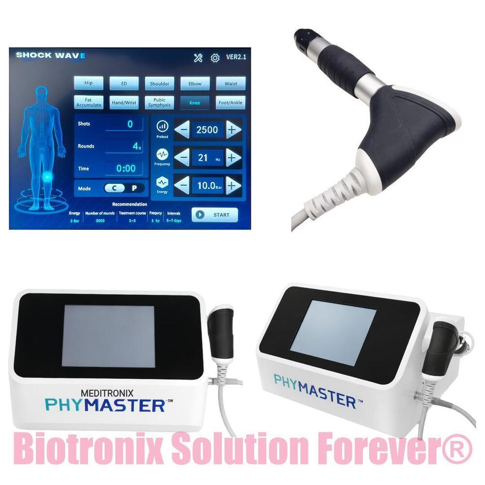 Phymaster Shockwave Therapy Device for Muscle Stiffness & Joint Pain
