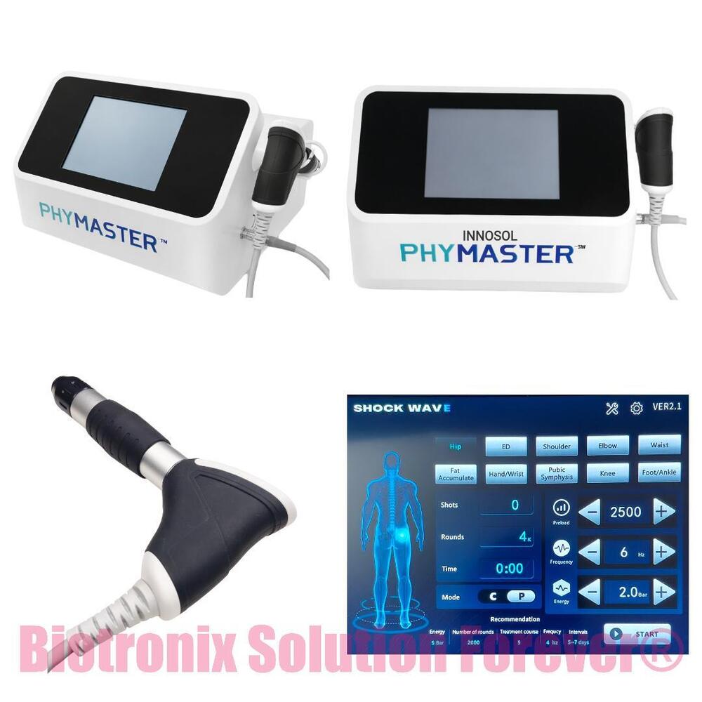 Phymaster Shockwave Non-Invasive Therapy Machine for Pain Relief
