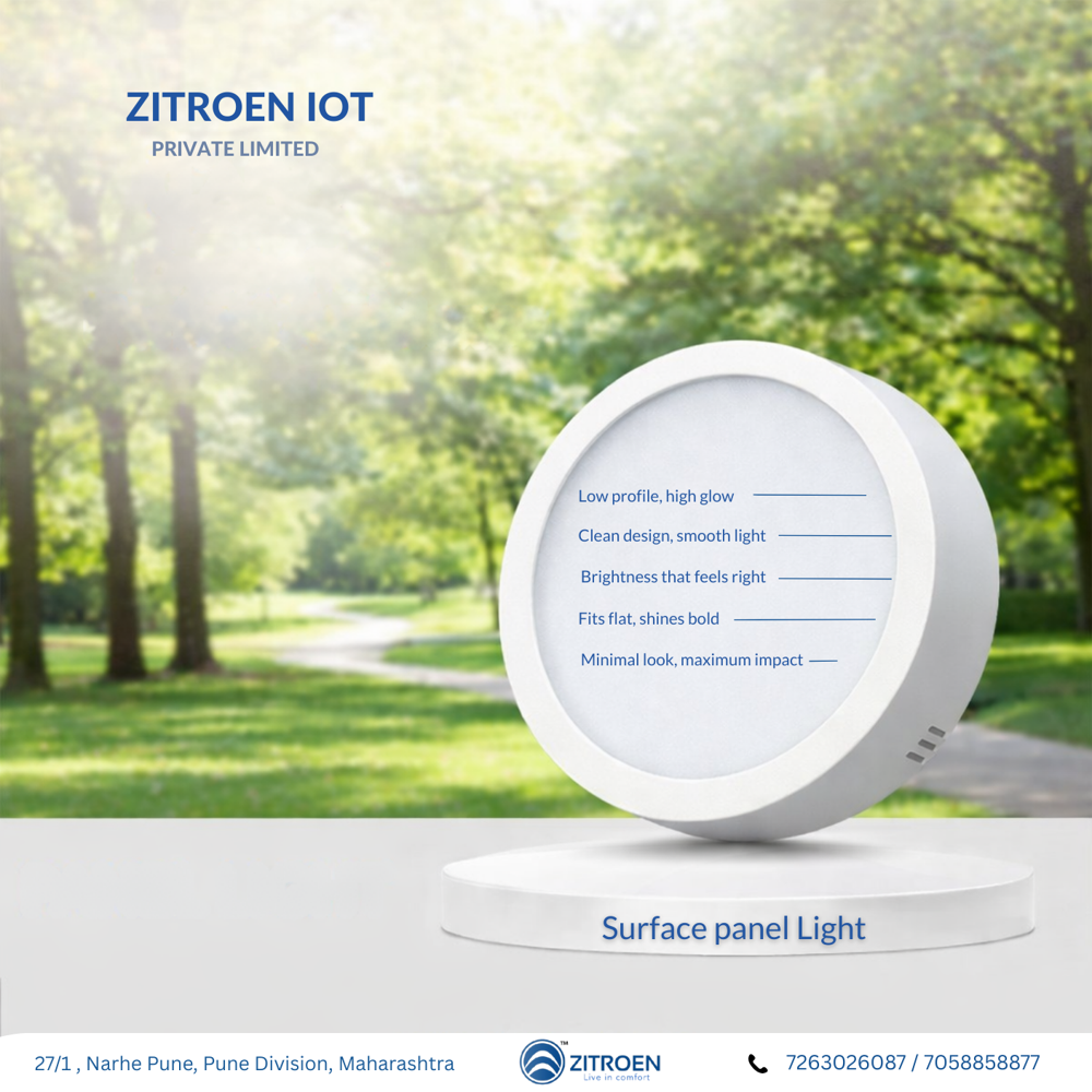 4000 K Motion Sensor LED Panel Light