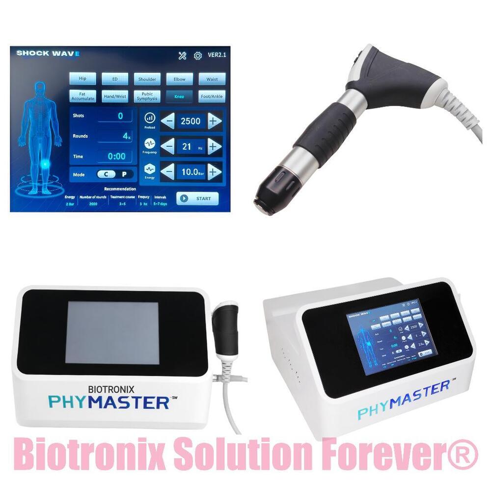 Phymaster Shockwave Clinical Physiotherapy Machine for Pain Therapy