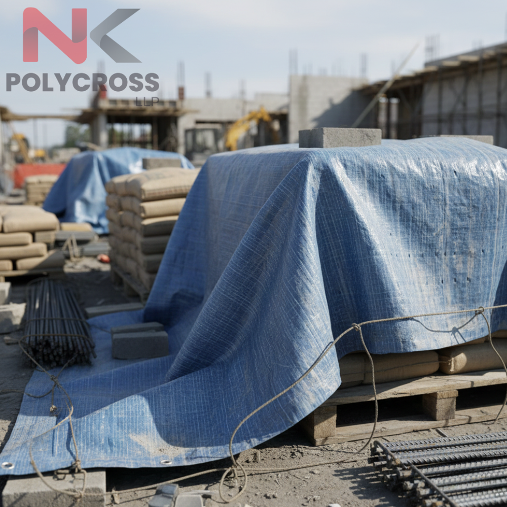 Innovation Poly Products - Application: Industrial Covering  Warehouse Protection  Agriculture & Farming Use  Construction Site Cover  Transportation & Truck Covers  Temporary Shelters  Export Packaging