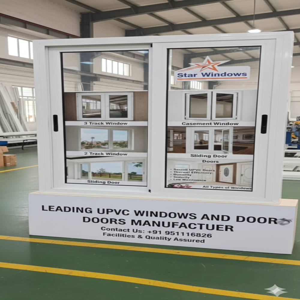 3 Track Sliding Window - Application: Residential & Commercial