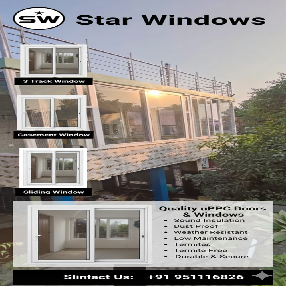 3 Track Sliding Window - Application: Residential & Commercial