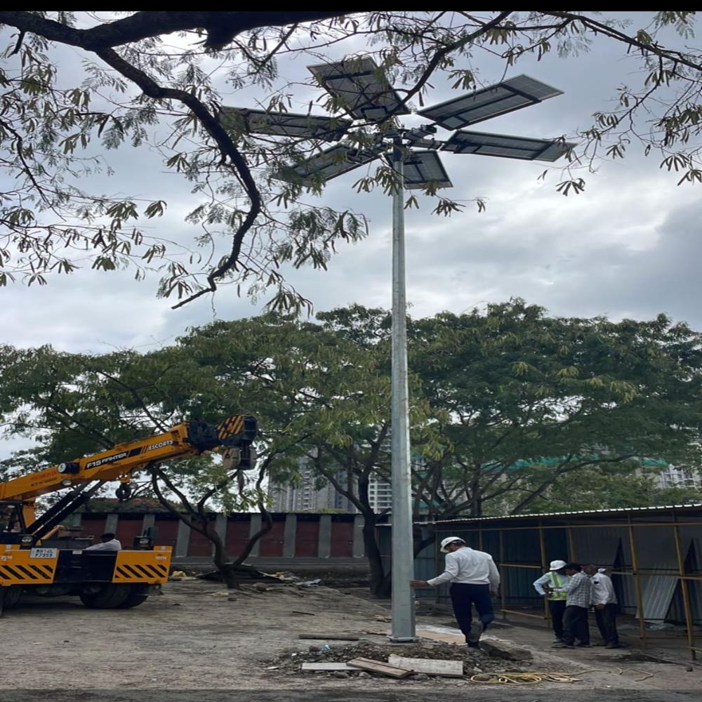 100Wp Solar High Mast LED Light