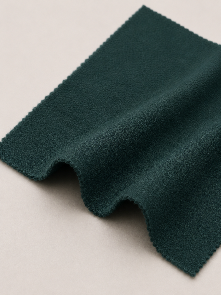 Green Imported Bonded Fabric - Application: Clothing